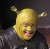 Shrek in Full Makeup – DLO Musical Theatre